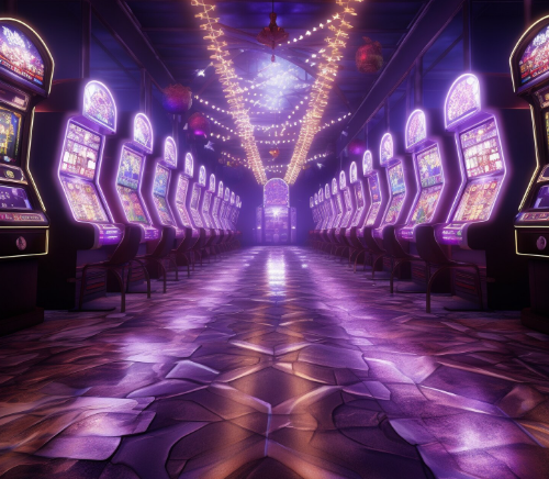 Mørk abstrakt baggrund for Win Casino DK